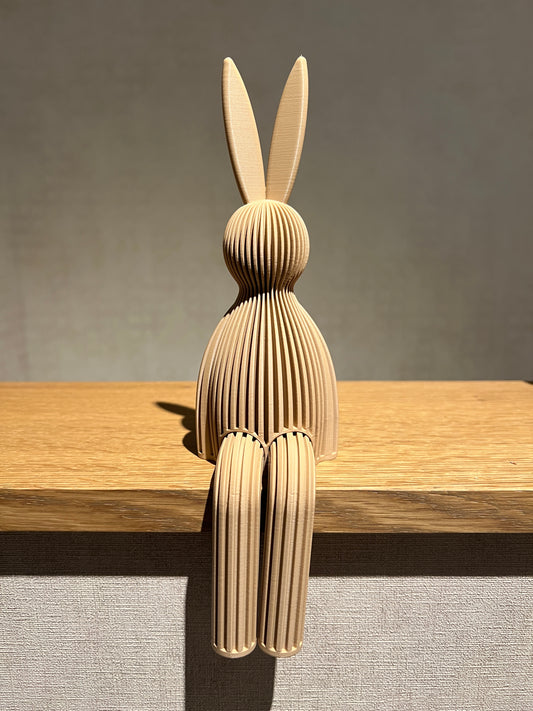 03. Osterdeko - Sitzender Osterhase